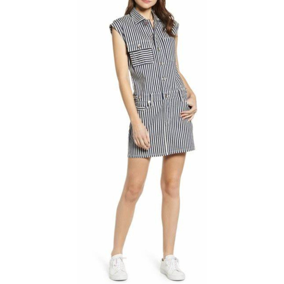 NWT Current/Elliott The Sleveless Jumpsuit Dress Size 3 Large MSRP $298 - Picture 1 of 10